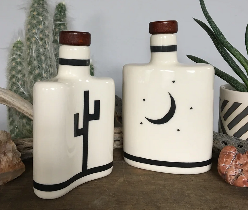 Handmade Ceramic Flasks | Benjamin June Ceramics