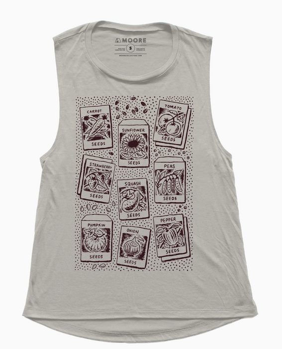 Seeds Grey Muscle Tank